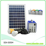 5W4AH太阳能发电小系统